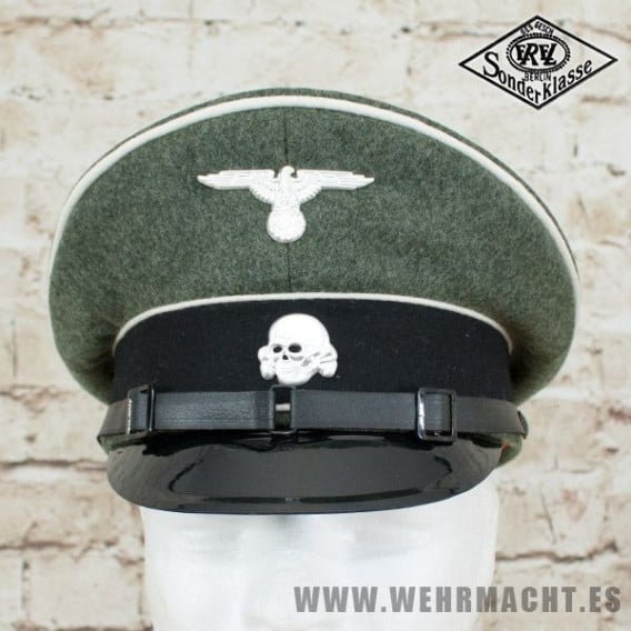 Gorra de plato Waffen-SS Tropa y Suboficiales - EREL