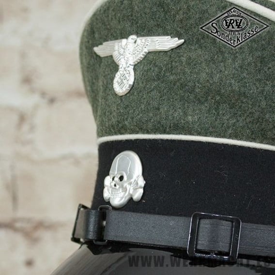 Gorra de plato Waffen-SS Tropa y Suboficiales - EREL