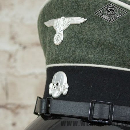 Gorra de plato Waffen-SS Tropa y Suboficiales - EREL