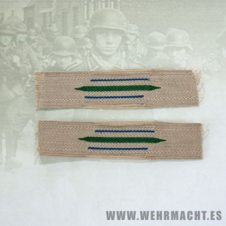 Parches de cuello Wehrmacht