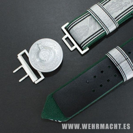 SS Officers brocade belt with buckle