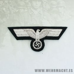 Panzer Officers hand embroidered breast eagle