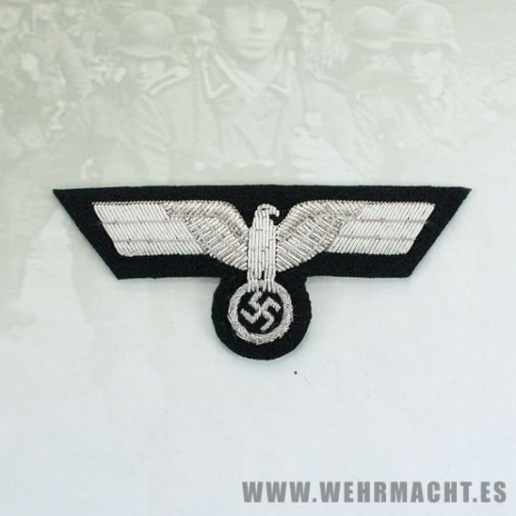 Aguila de pecho para oficiales Panzer
