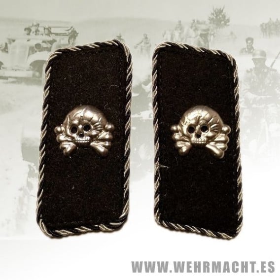 Panzer Pioneer Armoured Engineer Collar Tabs