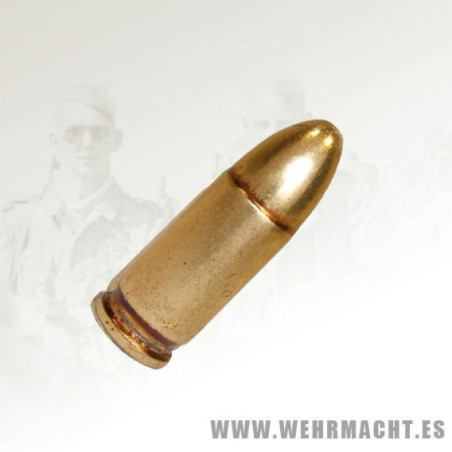 Bala inerte para la Luger P08
