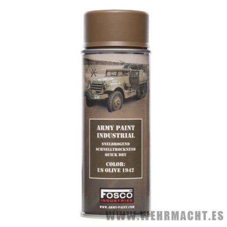 Spray Army Paint 400ml OD Green 1942