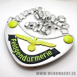 Feldgendarmerie Gorget, Full metal