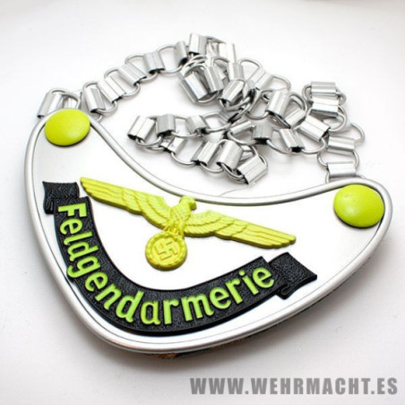Feldgendarmerie Gorget, Full metal