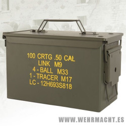 Metal ammunition box CAL.50 M2A1