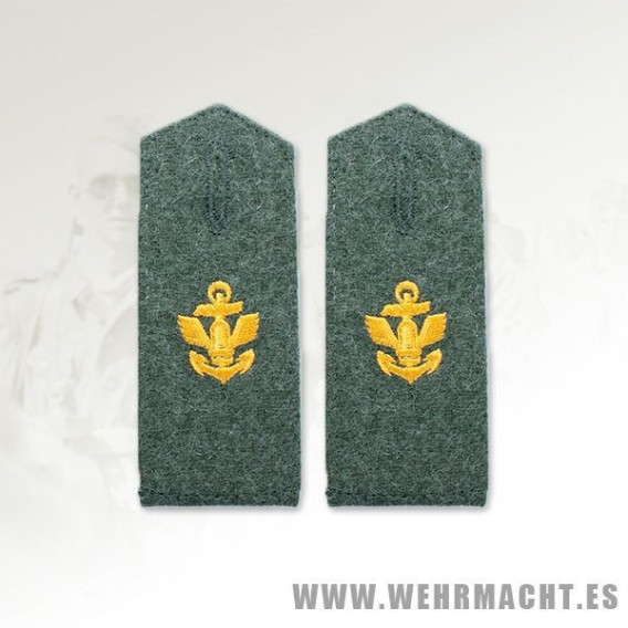 Kriegsmarine Artillerie Coast EM Shoulder Boards