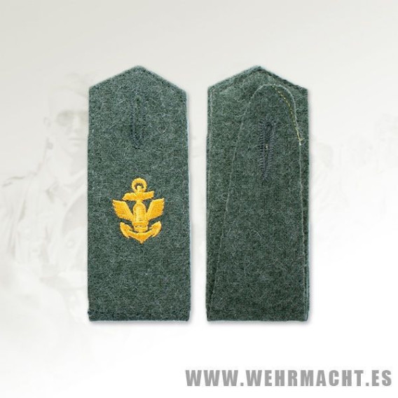 Kriegsmarine Artillerie Coast EM Shoulder Boards
