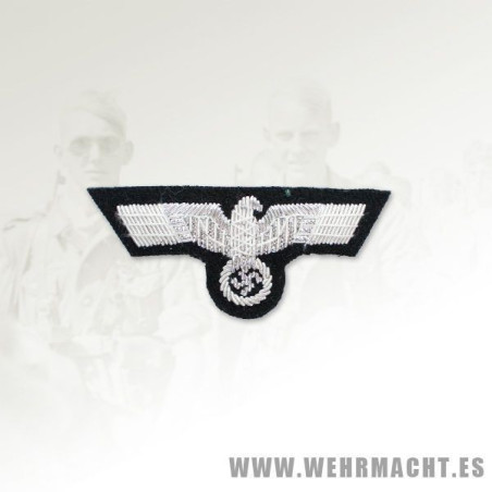 Panzer officers silk woven cap eagle 1935