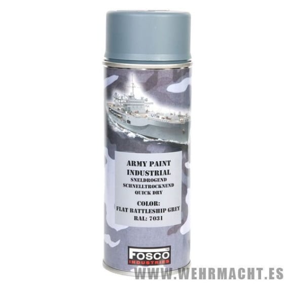 Pintura en spray 400 ml Battleship Grey Pintura en spray 400 ml Battleship Grey