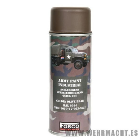 Spray Army Paint 400ml Olive Drab