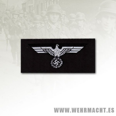 Panzer enlisted mans silk woven cap eagle 1935