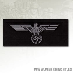 Panzer enlisted mans silk woven breast eagle