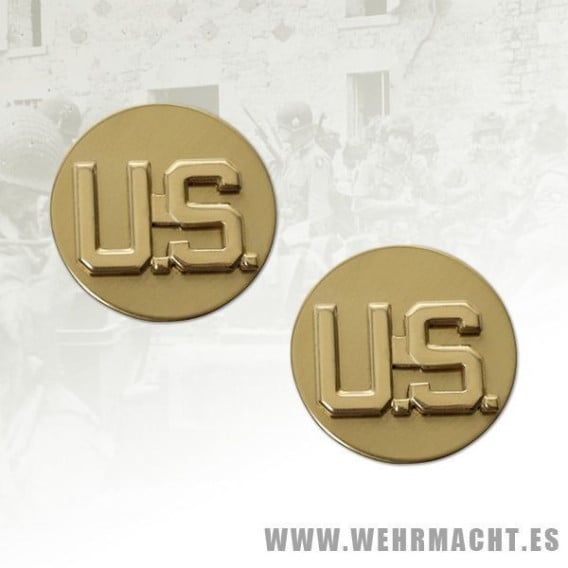 U.S. Collar Insignia EM, Pair U.S. Collar Insignia EM, Pair