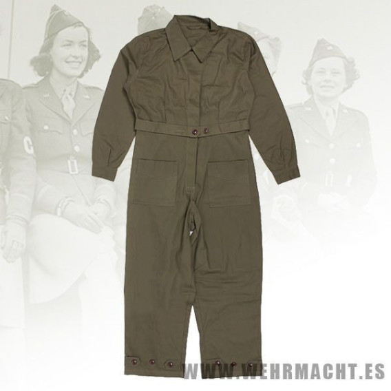 Women HBT Coverall U.S. WAC, 2nd Pattern