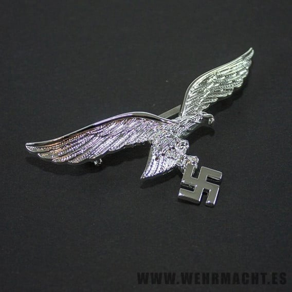 Luftwaffe Officer metal breast eagle