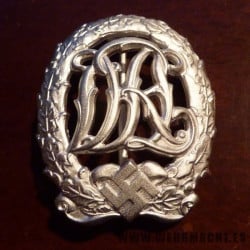 D.R.L. Sports Badge in Silver