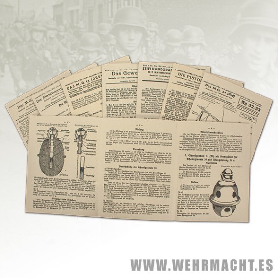 Guías de armas - Waffentafeln