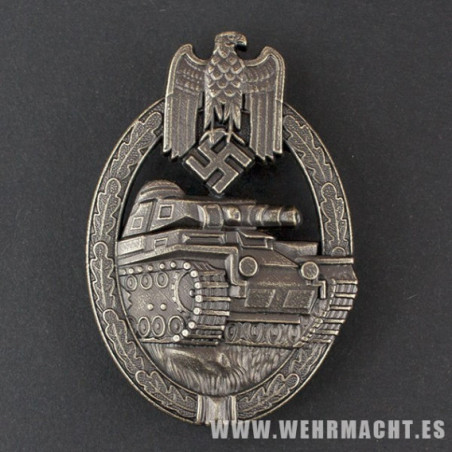 Asalto de blindados Panzer en bronce