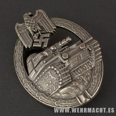 Asalto de blindados Panzer en bronce
