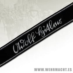 Waffen SS 'Adolf Hitler' Cuff title - Officer