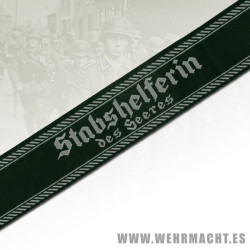 Stabshelferin des Heeres BEVO Cuff Title - Junior