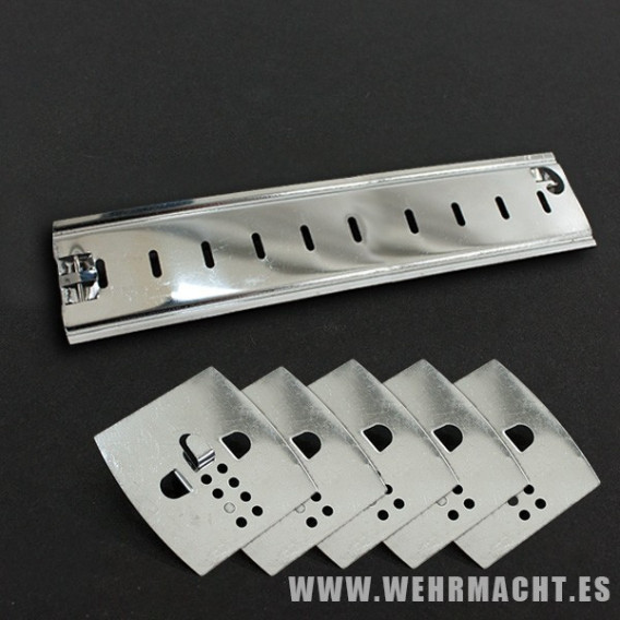 Metal base for 5 medals