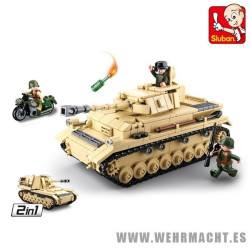 Sluban WWII German Tank M38-B0693