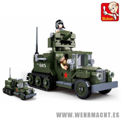 Sluban WWII Allied Half Truck M38-B0685