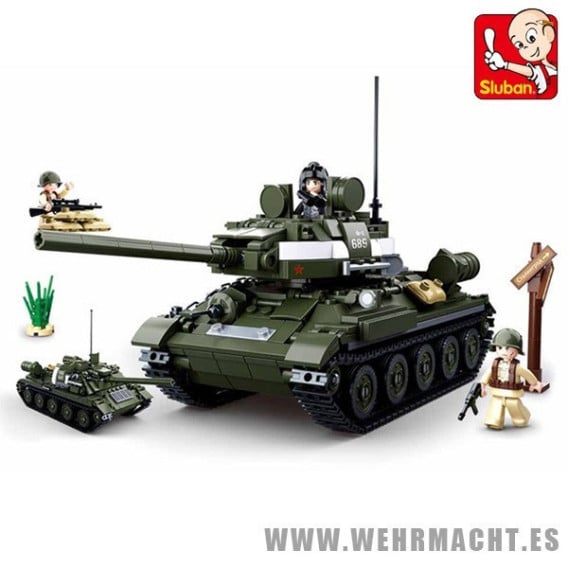 Sluban WWII Allied Tank Hunter M38-B0689