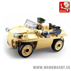 Sluban WWII German Amphibious Vehicle M38-B0690