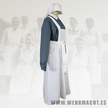 German DRK Nurse Grey Uniform 