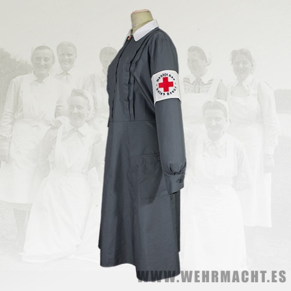 German DRK Nurse Grey Uniform 