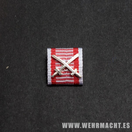 Military Merit Medal ribbon with swords (Austria-Hungary)