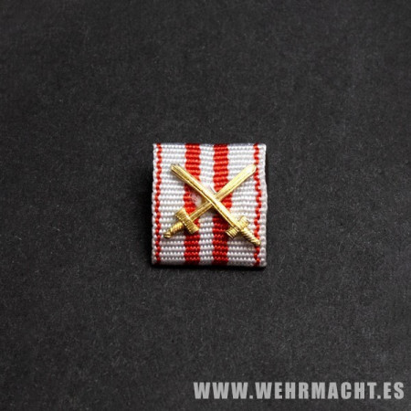 War Commemorative ribbon with Swords, Austria
