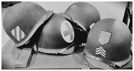 US Army Cascos de la Segunda Guerra Mundial
